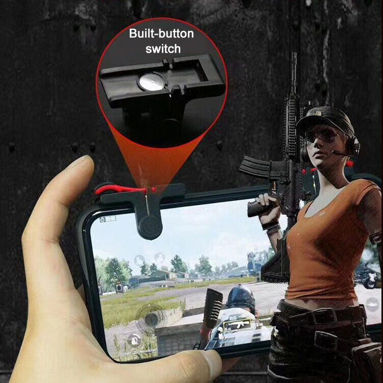 D9 1 Pair Mobile Phone Gaming Handle L / R Shooter PUBG Game Controller - Handle Shooter by PMC TechLife | Online Shopping South Africa | PMC TechLife