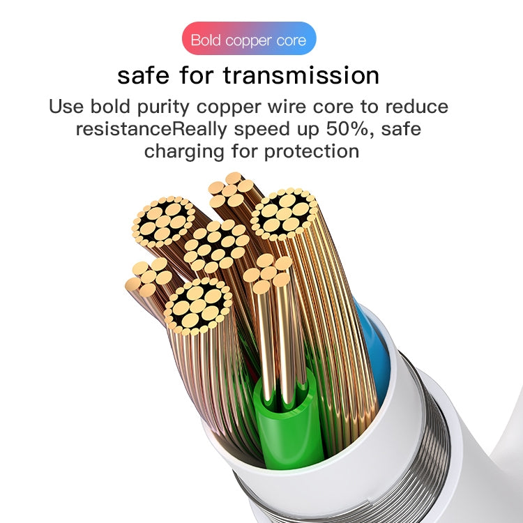 JOYROOM S-Y104 Ben Series Apple Dual Lightning Adapter, Length: 1.2m(White) - Earphone Adapter by JOYROOM | Online Shopping South Africa | PMC TechLife | Buy Now Pay Later Mobicred