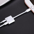 JOYROOM S-Y104 Ben Series Apple 3.5+Lightning Adapter, Length: 1.2m(White) - Earphone Adapter by JOYROOM | Online Shopping South Africa | PMC TechLife