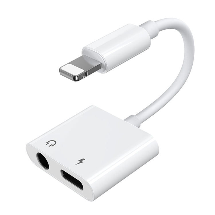 JOYROOM S-Y104 Ben Series Apple 3.5+Lightning Adapter, Length: 1.2m(White)