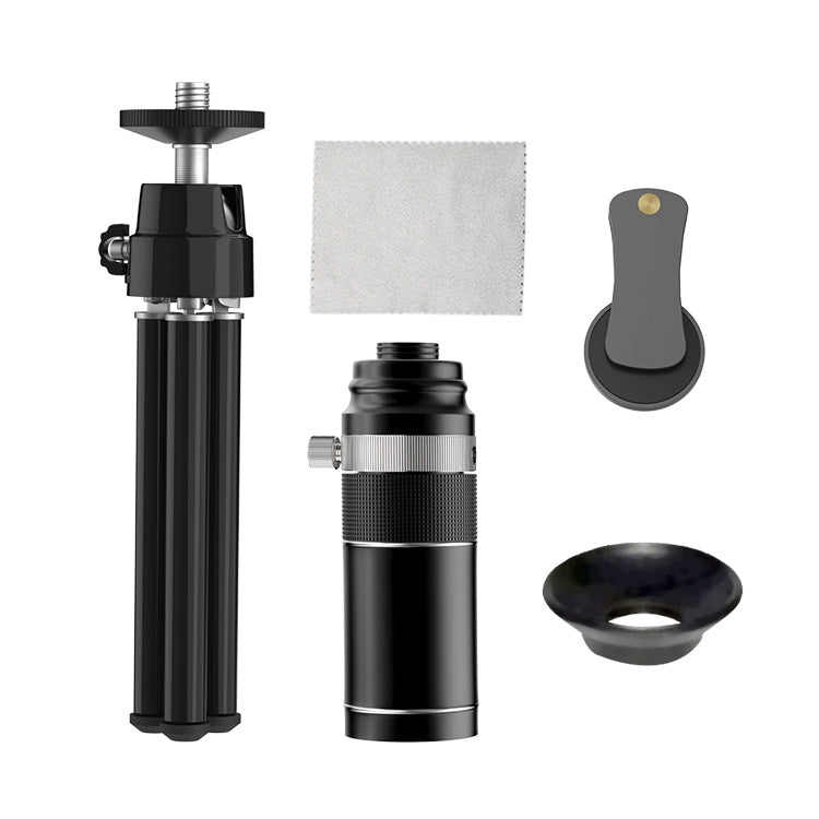 Universal 20X Mobile Phone HD Telephoto Telescope Lens with Tripod & Clip - Telescope & Microscope by PMC TechLife | Online Shopping South Africa | PMC TechLife