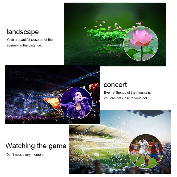 Universal 20X Mobile Phone HD Telephoto Telescope Lens with Tripod & Clip - Telescope & Microscope by PMC TechLife | Online Shopping South Africa | PMC TechLife