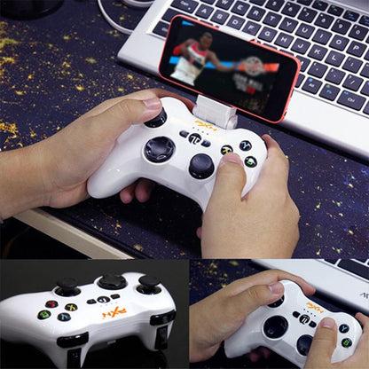 PXN PXN-6603 MFI Mobile Phone Wireless Bluetooth Game Handle Controller, Compatible with iOS System(Black) - free shipping - PMC Jewellery - Order now!