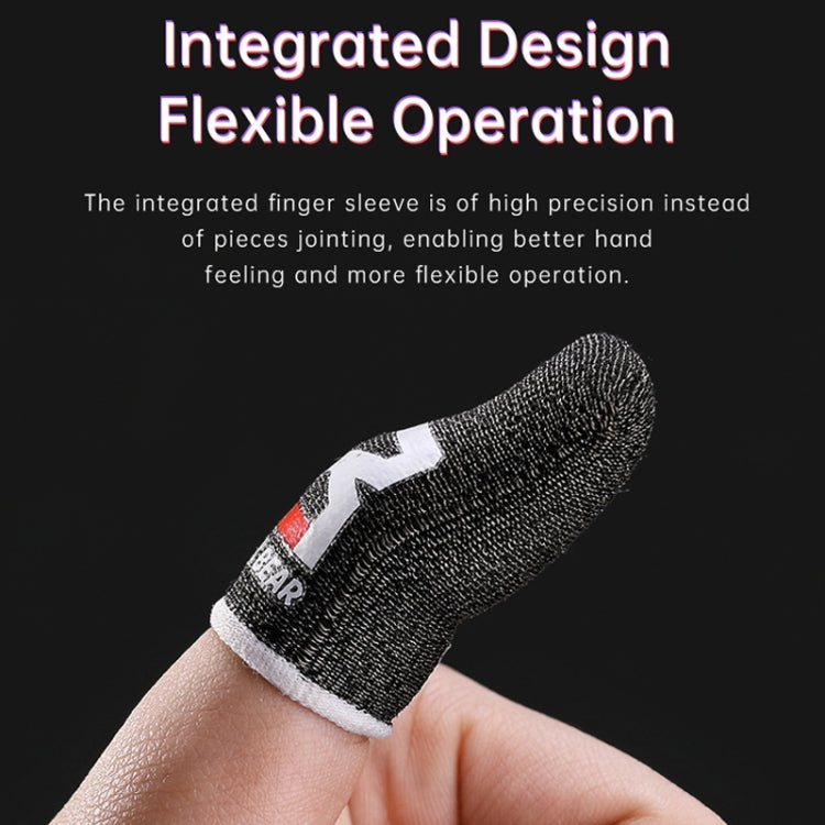 ROCK i27 Super Conductive Silver Fiber Anti-sweat Sensitive Touch Gaming Finger Cover for Thumb / Index Finger - Gaming Finger Sleeves by PMC TechLife | Online Shopping South Africa | PMC TechLife