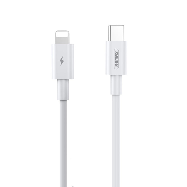REMAX Marlik Series RC-183i PD 20W USB-C / Type-C to 8 Pin Interface Fast Charging Data Cable, Cable Length: 2m (White) - free shipping - PMC TechLife - Order now!