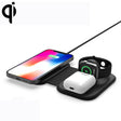 F20 3 in 1 15W Multi-function Magnetic Folding Wireless Charger for iPhone Series & Apple Watches & AirPods(Black) - Wireless Charger by PMC TechLife | Online Shopping South Africa | PMC TechLife