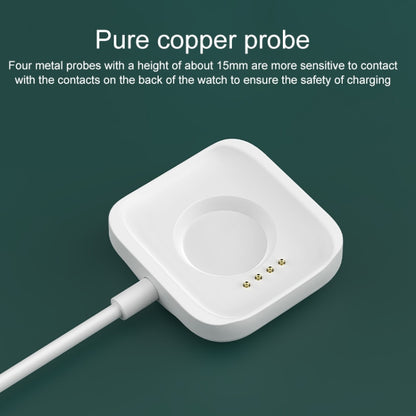 For OPPO Watch 41mm Smart Watch Magnetic Charger Charging Base(White) -  by PMC Jewellery | Online Shopping South Africa | PMC Jewellery | Buy Now Pay Later Mobicred