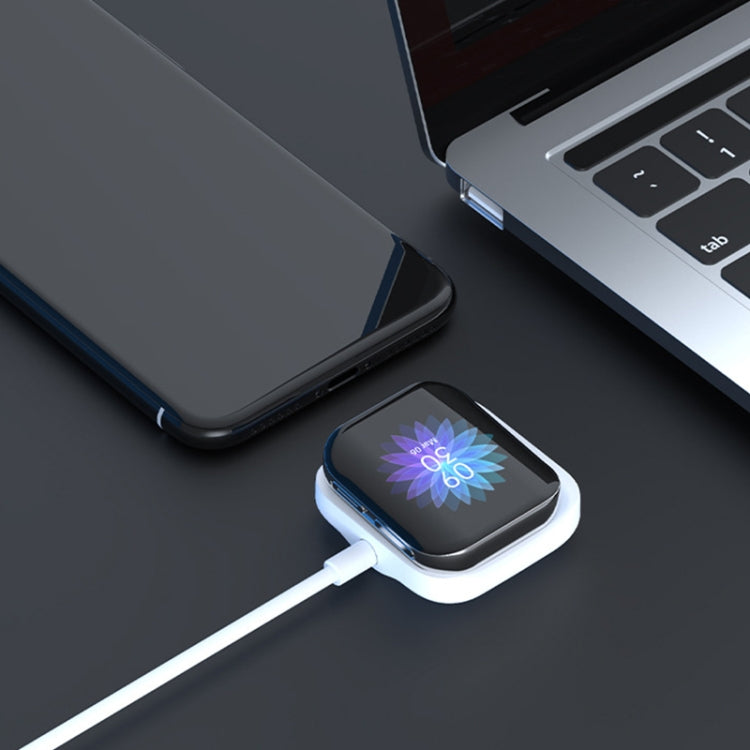 For OPPO Watch 41mm Smart Watch Magnetic Charger Charging Base(White) -  by PMC Jewellery | Online Shopping South Africa | PMC Jewellery | Buy Now Pay Later Mobicred