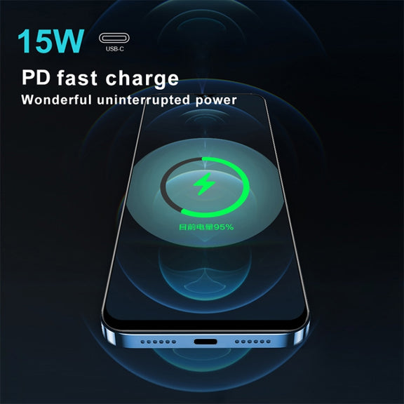 ETG755 15W Refrigeration Magnetic Wireless Charger(Grey)