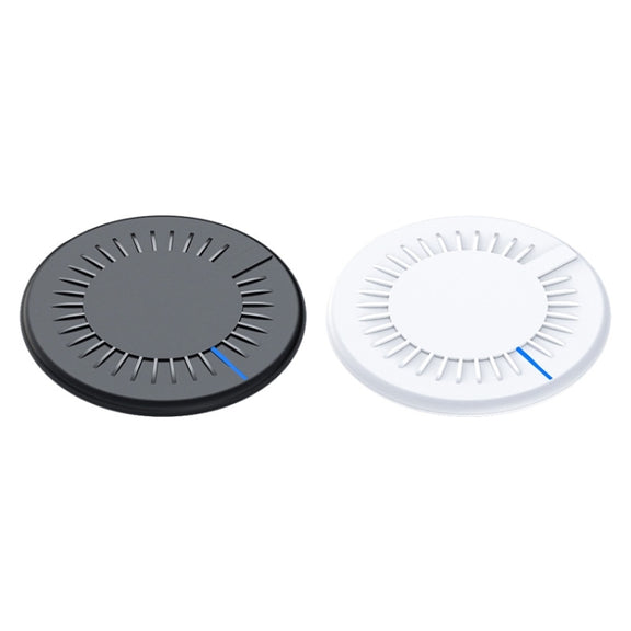 964 15W Round Shape Wireless Fast Charging(Black)