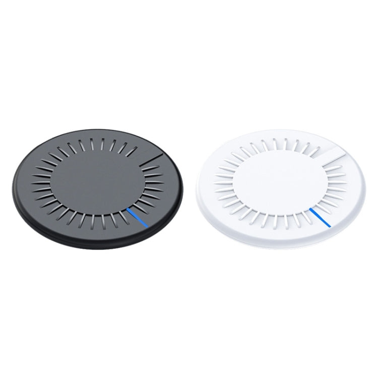 964 15W Round Shape Wireless Fast Charging(Black)