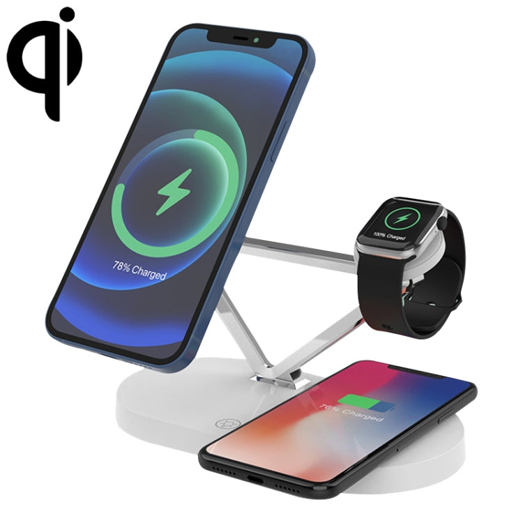Z9 5 in 1 Magnetic Wireless Charging Pad - Wireless Charger by PMC TechLife | Online Shopping South Africa | PMC TechLife