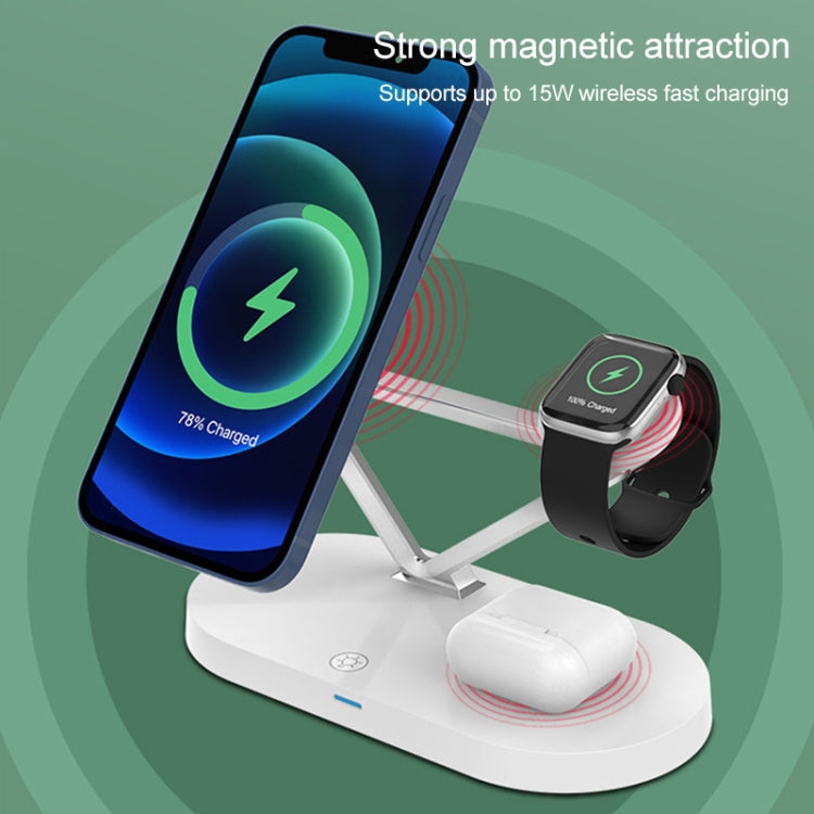 Z9 5 in 1 Magnetic Wireless Charging Pad - Wireless Charger by PMC TechLife | Online Shopping South Africa | PMC TechLife