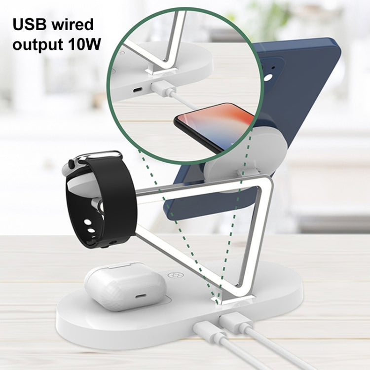 Z9 5 in 1 Magnetic Wireless Charging Pad - Wireless Charger by PMC TechLife | Online Shopping South Africa | PMC TechLife