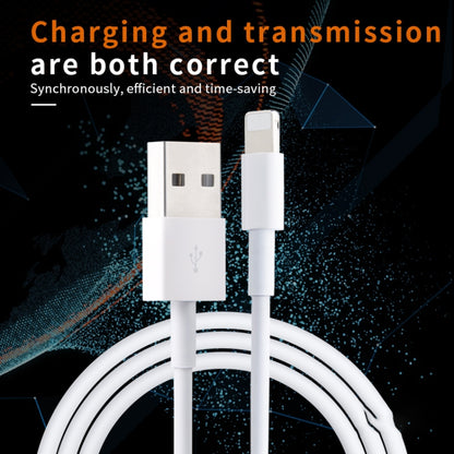 IVON CA19 2.4A USB to 8 Pin Fast Charge Data Cable for iPhone, iPad, Length: 1m - Normal Style Cable by IVON | Online Shopping South Africa | PMC Jewellery | Buy Now Pay Later Mobicred