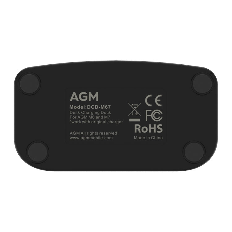 AGM DCD-M67 5V 1A USB-C / Type-C Desktop Charging Dock for AGM M6 / M7 - Dock Charger by AGM | Online Shopping South Africa | PMC Jewellery | Buy Now Pay Later Mobicred