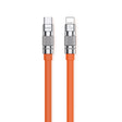 WK WDC-187 Qjie Series 20W USB-C/Type-C to 8 Pin Fast Charge Data Cable, Length: 1m(Orange) - 2 in 1 Cable by WK | Online Shopping South Africa | PMC TechLife | Buy Now Pay Later Mobicred
