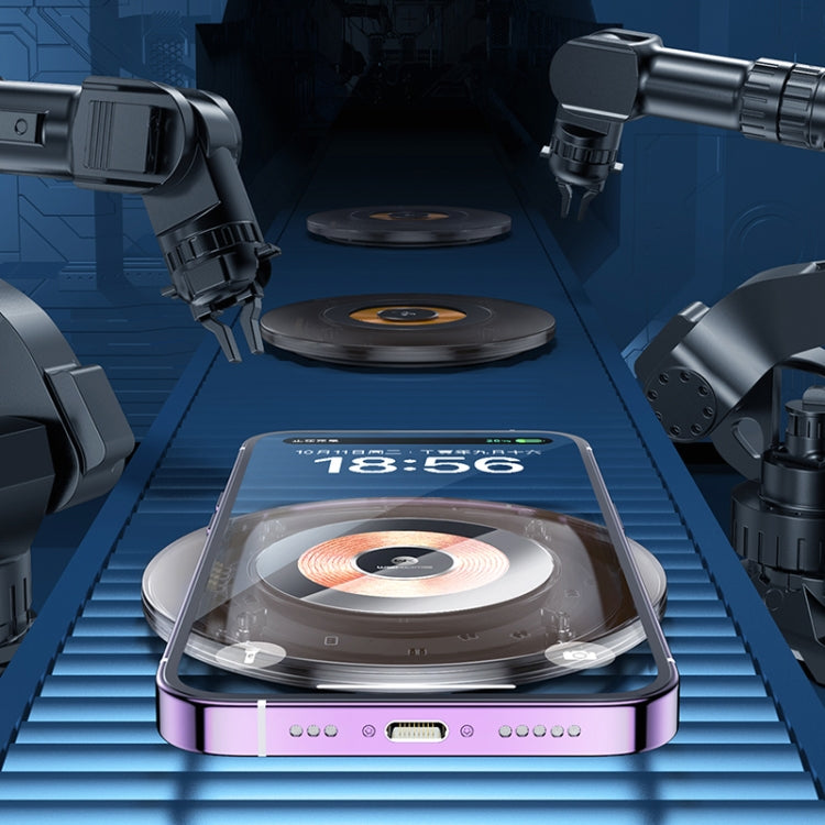 WK WP-U94 15W Flying Saucer Desktop Wireless Charger - free shipping - PMC TechLife - Order now!