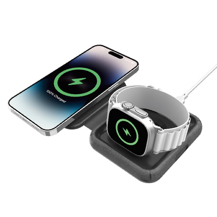MOMAX UD30 Q.Mag Go 2 in 1 Foldable Magsafe Magnetic Wireless Charger - free shipping - PMC TechLife - Order now!