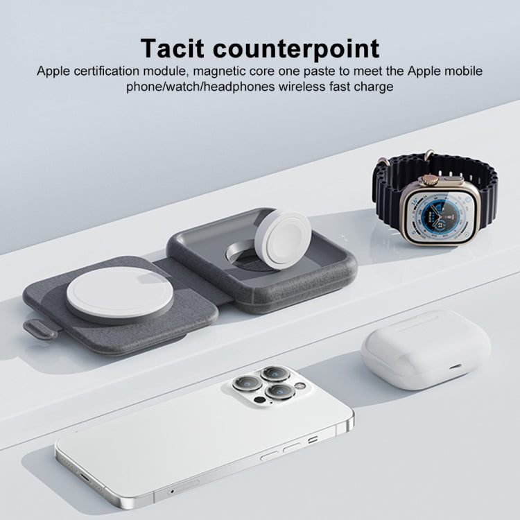 MOMAX UD30 Q.Mag Go 2 in 1 Foldable Magsafe Magnetic Wireless Charger - free shipping - PMC TechLife - Order now!