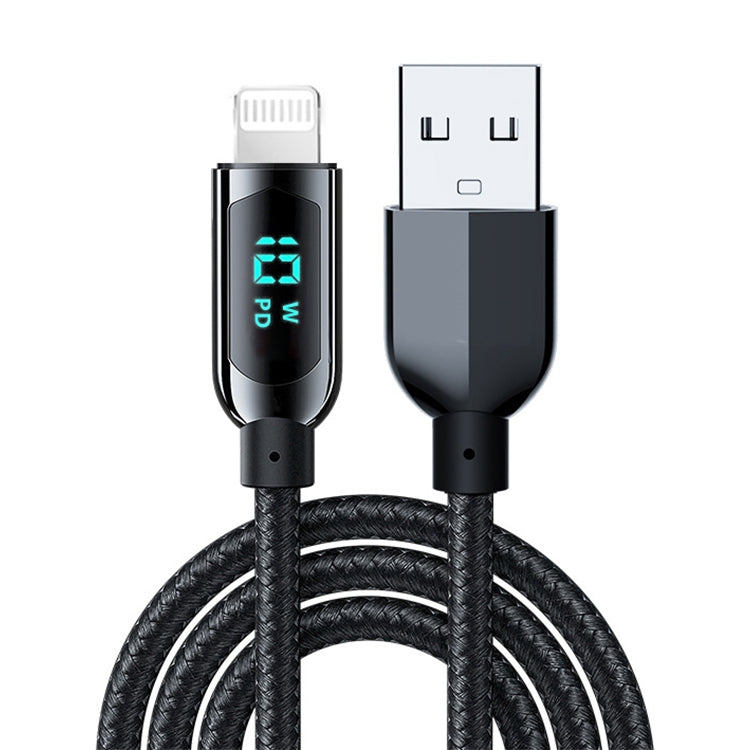 Mutural Li-CC004 1.2m 10W Digital Display USB to 8 Pin Charging Data Cable - free shipping - PMC TechLife - Order now!
