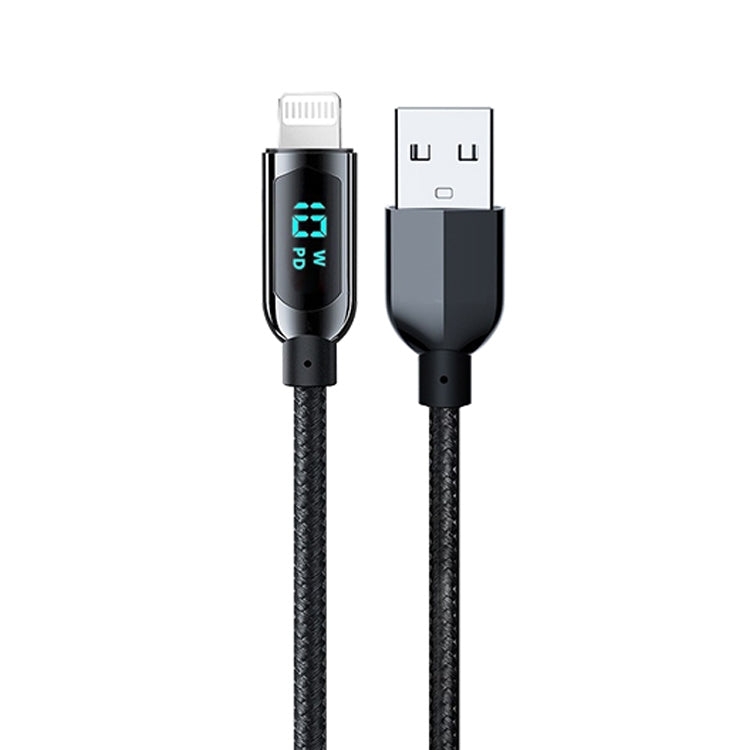 Mutural Li-CC004 1.2m 10W Digital Display USB to 8 Pin Charging Data Cable - free shipping - PMC TechLife - Order now!