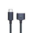 140W USB-C / Type-C to MagSafe 3 Nylon Braided Magnetic Charging Cable, Length: 2m (Blue) - free shipping - PMC TechLife - Order now!