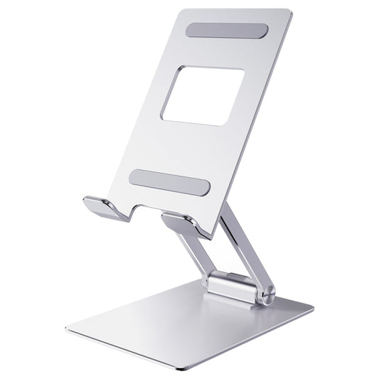 R-JUST SJ33 Aluminum Alloy Folding Phone / Tablet Stand(Silver) - Desktop Holder by R-JUST | Online Shopping South Africa | PMC Jewellery | Buy Now Pay Later Mobicred