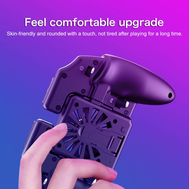 S-03 Six-finger Linkage Semiconductor Cooling Mobile Phone Gamepad with Bracket, Suitable for 4.7-6.5 inch Mobile Phones - Cooling Fan Radiator by PMC TechLife | Online Shopping South Africa | PMC TechLife