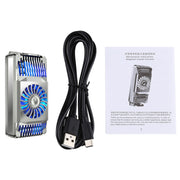 AH-101 Semiconductor Mobile Phone Cooling Bracket(Silver)