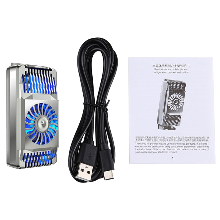 AH-101 Semiconductor Mobile Phone Cooling Bracket(Silver)
