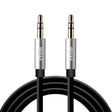 IVON CA55 3.5mm Male to Male AUX Audio Cable, Cable Length: 1m(Black) - Video & Audio Cable by IVON | Online Shopping South Africa | PMC TechLife | Buy Now Pay Later Mobicred