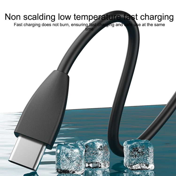 IVON CA87 USB to 8 Pin TPE Fast Charge Data Cable, Cable Length: 1m(Black) - Normal Style Cable by IVON | Online Shopping South Africa | PMC TechLife