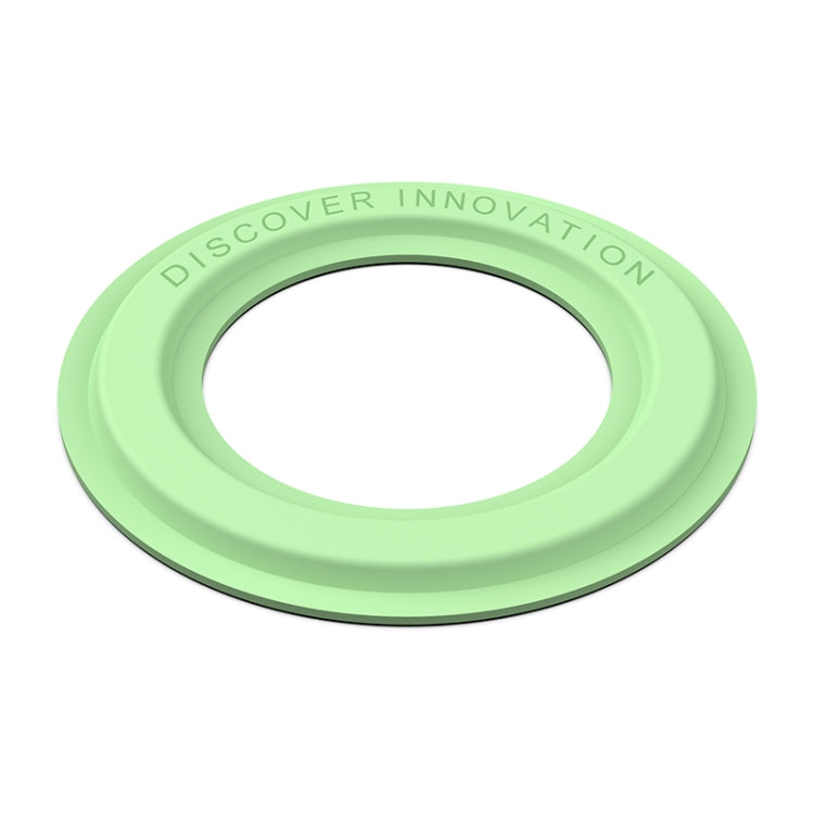 2 PCS NILLKIN Portable PU Leather Magnetic Ring Sticker (Green) - Hand-Sticking Bracket by NILLKIN | Online Shopping South Africa | PMC Jewellery | Buy Now Pay Later Mobicred