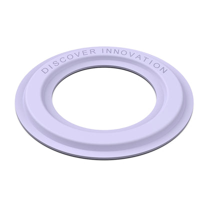 2 PCS NILLKIN Portable PU Leather Magnetic Ring Sticker (Purple) - Hand-Sticking Bracket by NILLKIN | Online Shopping South Africa | PMC Jewellery | Buy Now Pay Later Mobicred