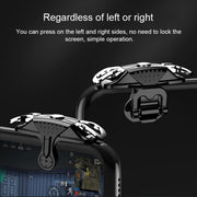 Mini Eating Chicken Mobile Phone Trigger Shooting Controller Handle Auxiliary Button (Transparent)