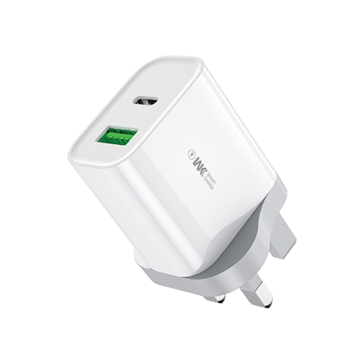 WK WP-U53 QC3.0 Charger 20W USB Type-C Maxspeed PD Fast Charger(UK Plug) - free shipping - PMC TechLife - Order now!