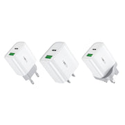 WK WP-U53 QC3.0 Charger 20W USB Type-C Maxspeed PD Fast Charger(UK Plug)