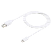 1m 8 Pin to Type-B Male Piano / Electronic Piano Cable MIDI Cable Adapter(White)