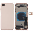 Battery Back Cover Assembly with Side Keys & Vibrator & Speaker Ringer Buzzer & Power Button + Volume Button Flex Cable & Card Tray for iPhone 8 Plus(Rose Gold) - Back Cover by PMC TechLife | Online Shopping South Africa | PMC TechLife