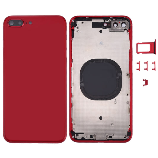 Back Housing Cover for iPhone 8 Plus(Red) - iPhone 8 Plus Parts by PMC Jewellery | Online Shopping South Africa | PMC Jewellery | Buy Now Pay Later Mobicred