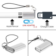 Aluminum Shell Apple Pencil Charger Adapter for iPad Pro(Silver)