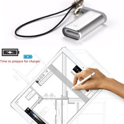 Aluminum Shell Apple Pencil Charger Adapter for iPad Pro(Silver)
