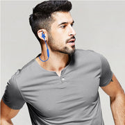 XRM-X5 Sports IPX4 Water-resistant Magnetic Earbuds Wireless Bluetooth V4.1 Stereo In-ear Headset, For iPhone, Samsung, Huawei, Xiaomi, HTC and Other Smartphones(Blue)