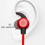 XRM-X5 Sports IPX4 Water-resistant Magnetic Earbuds Wireless Bluetooth V4.1 Stereo In-ear Headset, For iPhone, Samsung, Huawei, Xiaomi, HTC and Other Smartphones(Red)