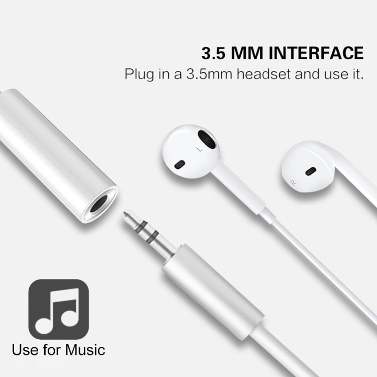 8 Pin Male to 3.5mm Female Audio Adapter Cable, Need to Connect Bluetooth, Length: about 7.5cm - Earphone Adapter by PMC TechLife | Online Shopping South Africa | PMC TechLife