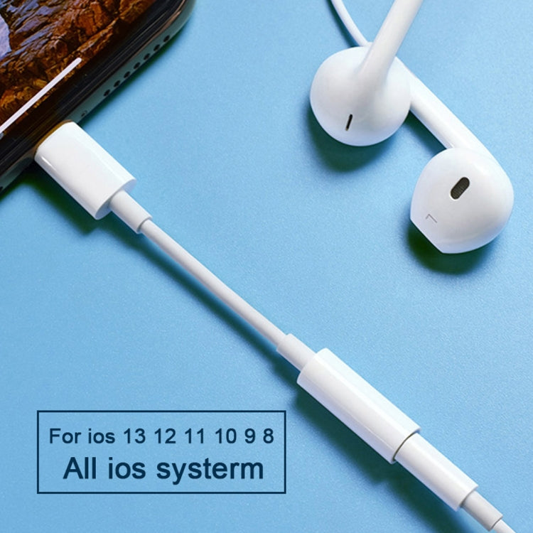 8 Pin Male to 3.5mm Female Audio Adapter Cable, Need to Connect Bluetooth, Length: about 7.5cm - Earphone Adapter by PMC TechLife | Online Shopping South Africa | PMC TechLife