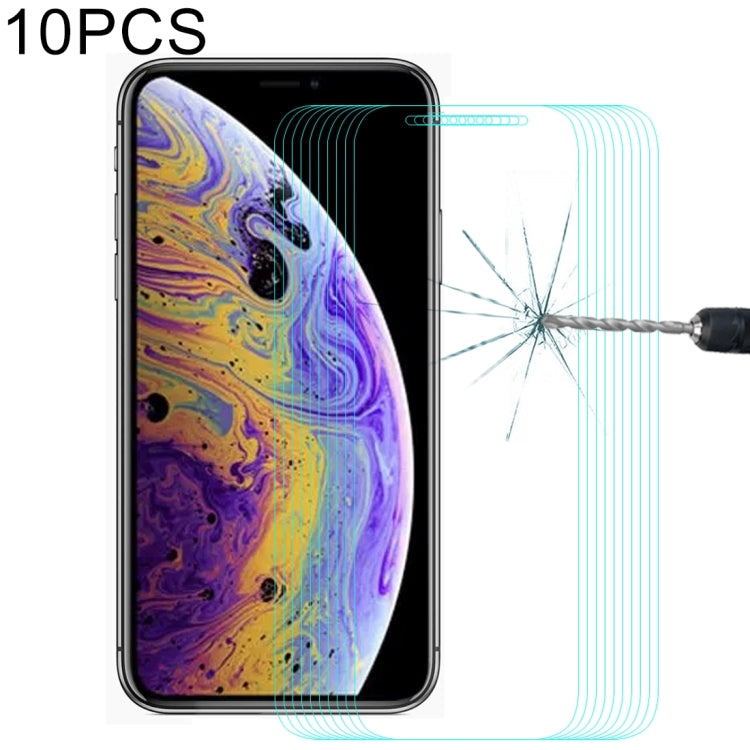 For iPhone 11 Pro / XS / X 10pcs ENKAY Hat-Prince 0.26mm 9H 2.5D Tempered Glass Film - free shipping - PMC TechLife - Order now!
