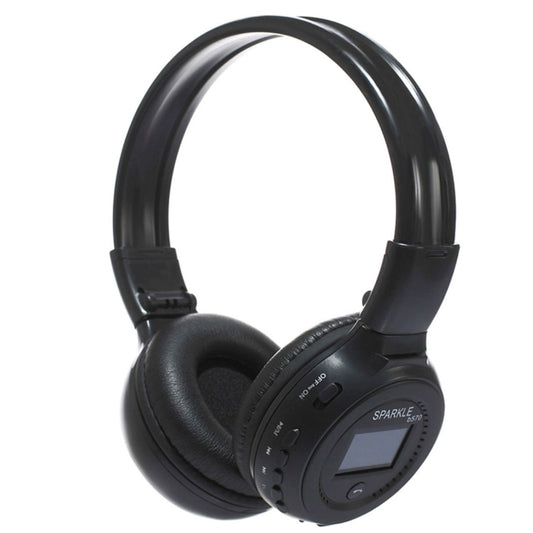 ZEALOT B570 Stereo Wired Wireless Bluetooth Subwoofer Headset with LED Color Screen Design & HD Microphone & FM, For Mobile Phones & Tablets & Laptops, Support 32GB TF Card Maximum(Black) - free shipping - PMC Jewellery - Order now!