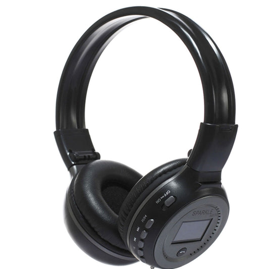ZEALOT B570 Stereo Wired Wireless Bluetooth Subwoofer Headset with LED Color Screen Design & HD Microphone & FM, For Mobile Phones & Tablets & Laptops, Support 32GB TF Card Maximum(Grey) - free shipping - PMC Jewellery - Order now!